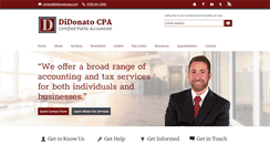 Desktop Screenshot of didonatocpa.com